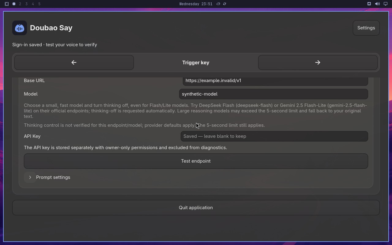 Toggle polishing without losing configuration node screenshot